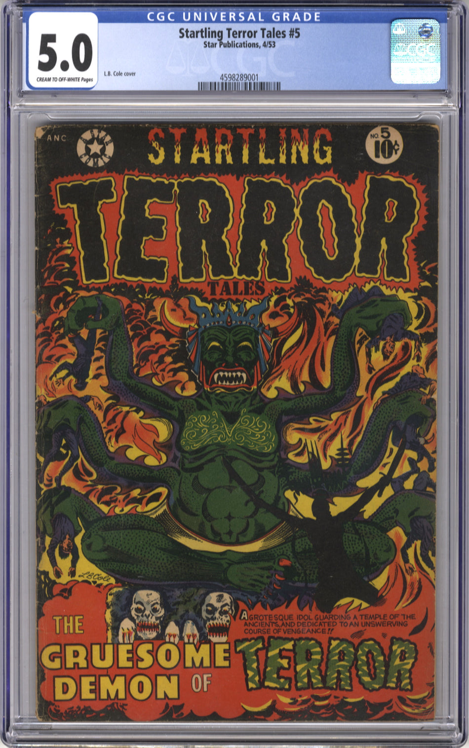 STARTLING TERROR TALES 5 - CGC 5.0