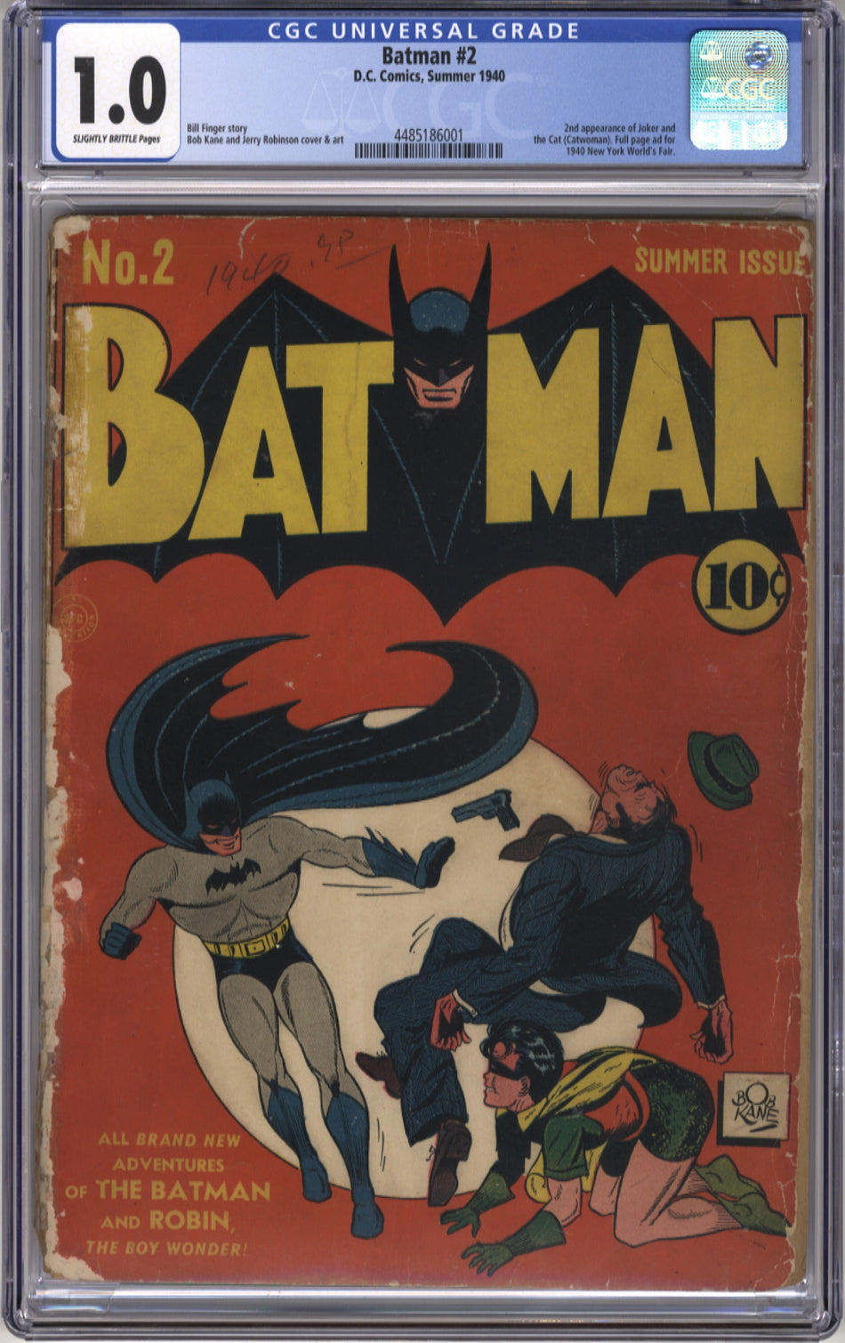 BATMAN 002 - CGC 1.0