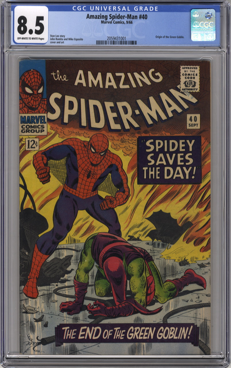 AMAZING SPIDER-MAN 040 - CGC 8.5