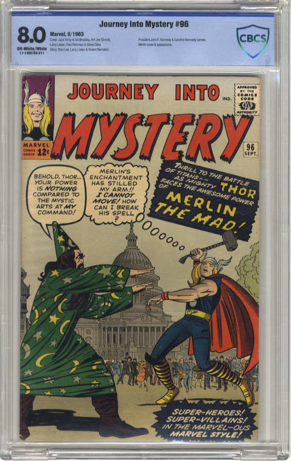 JOURNEY INTO MYSTERY 096 - CBCS 8.0