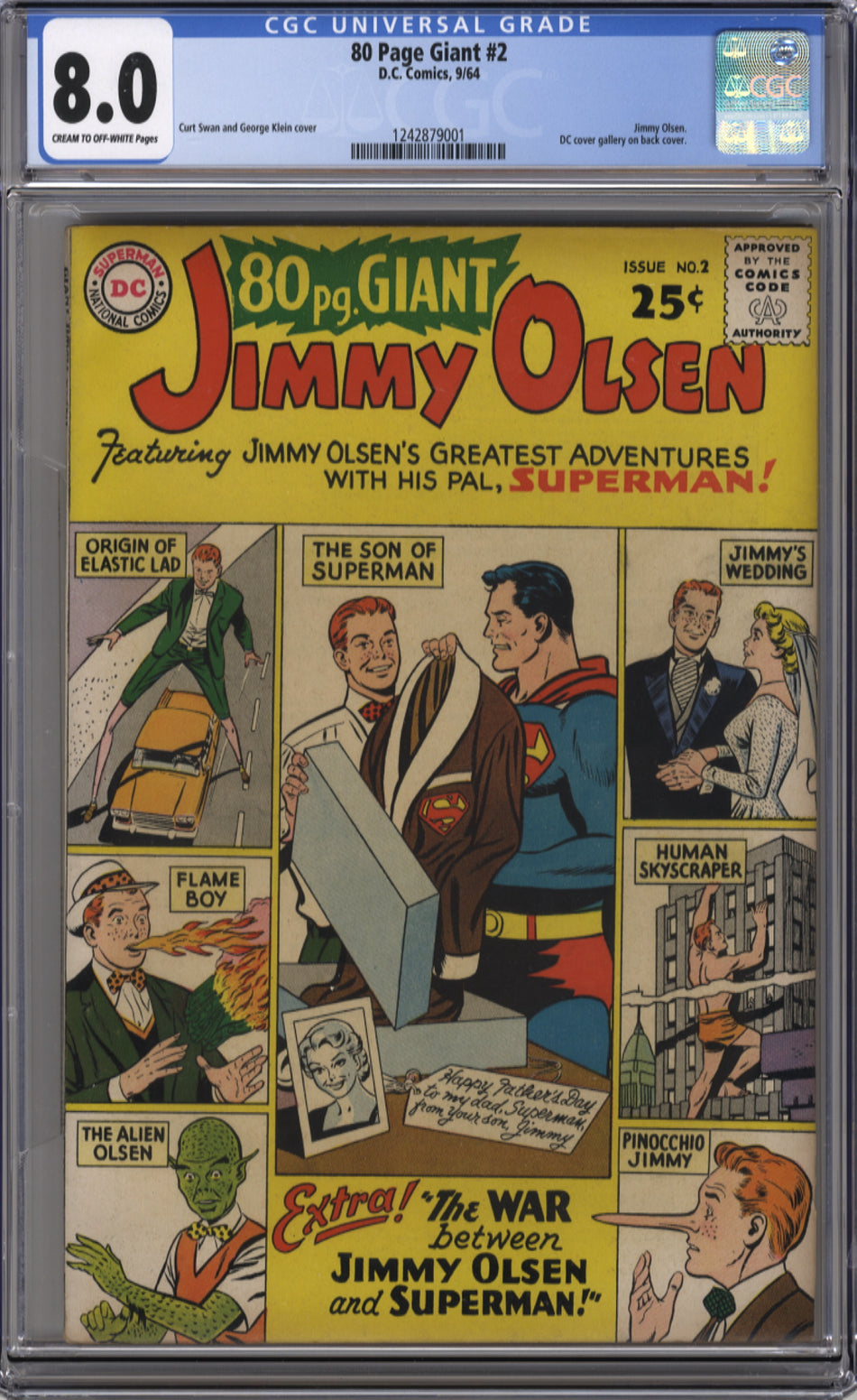 80 PAGE GIANT 002 - CGC 8.0