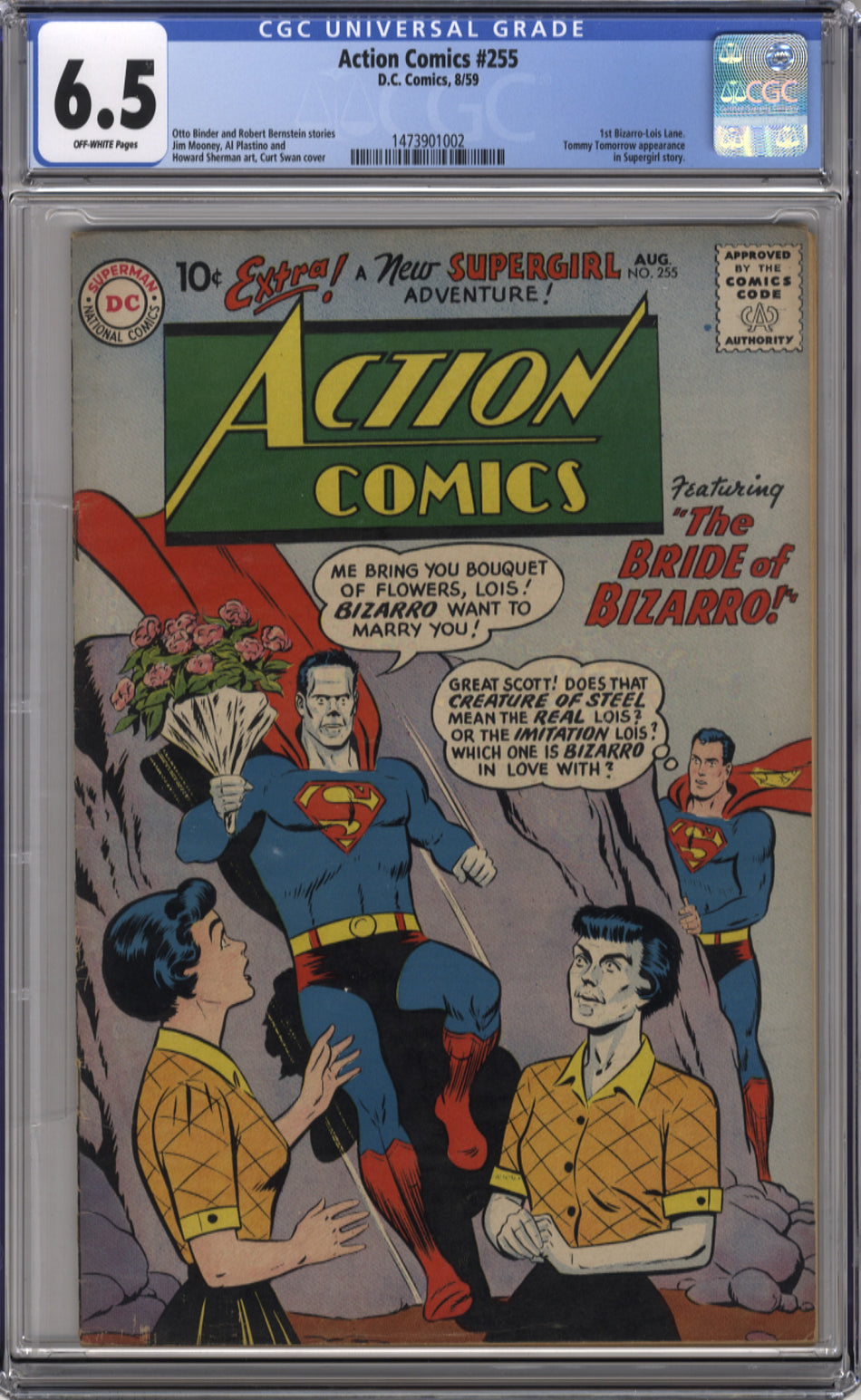 ACTION COMICS 255 - CGC 6.5