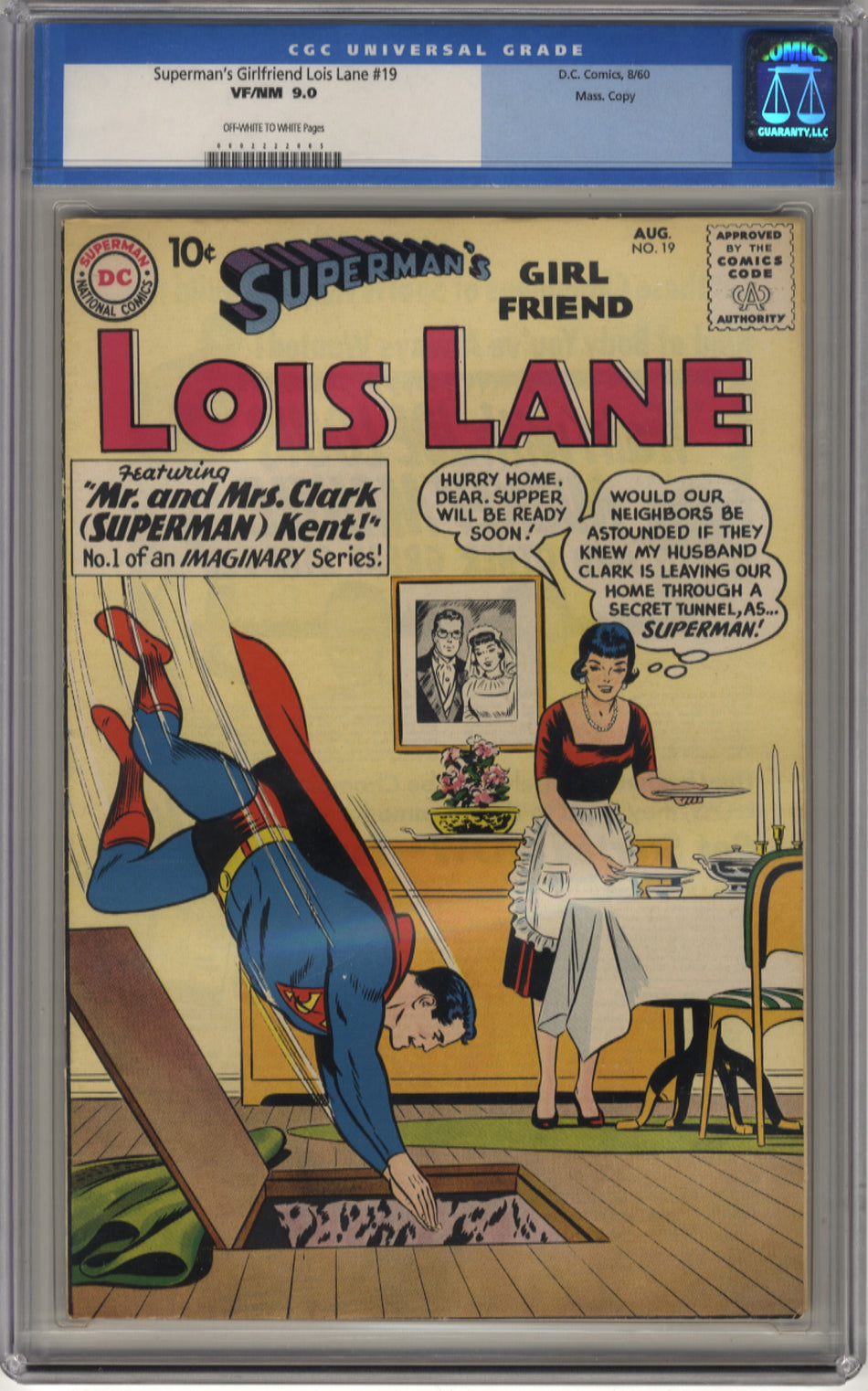 SUPERMAN'S GIRLFRIEND LOIS LANE 019 - CGC 9.0