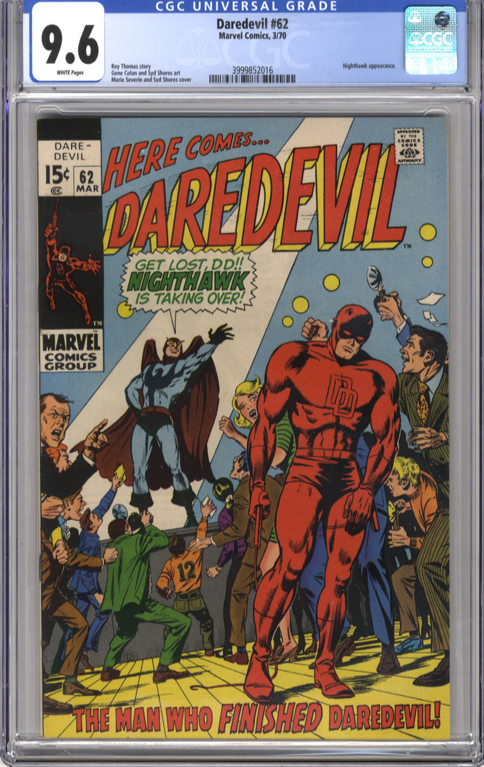 DAREDEVIL 062 - CGC 9.6