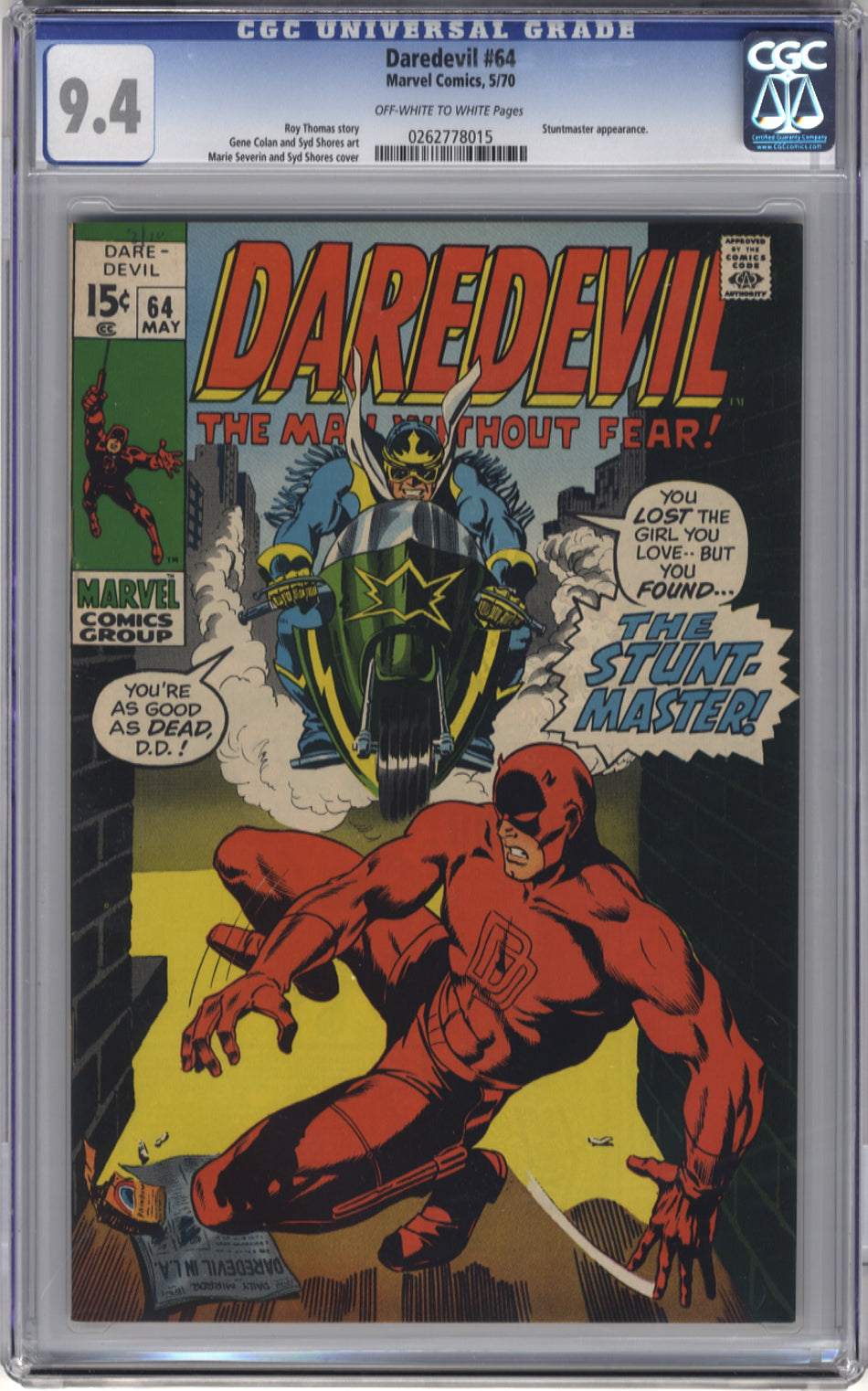 DAREDEVIL 064 - CGC 9.4