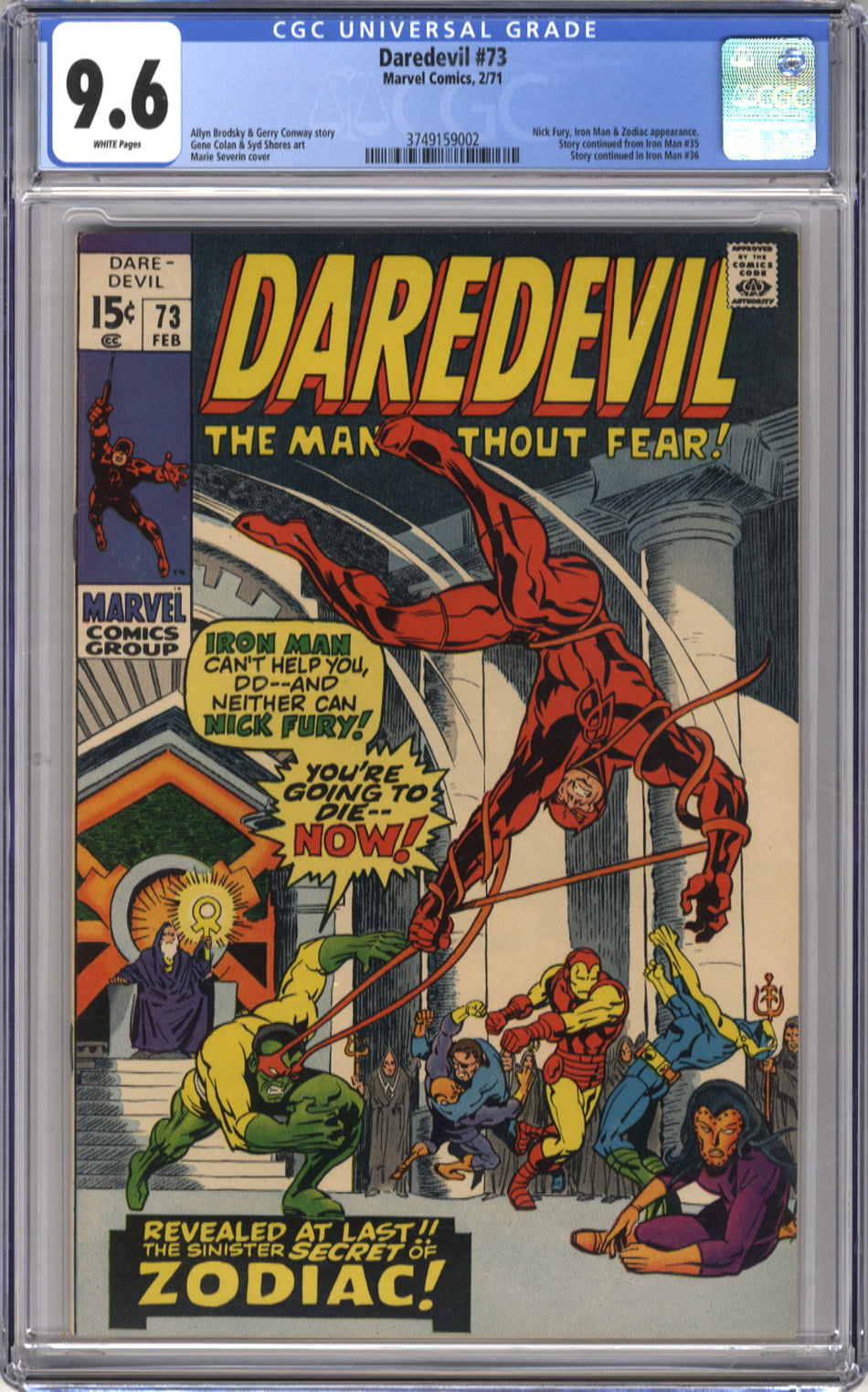 DAREDEVIL 073 - CGC 9.6