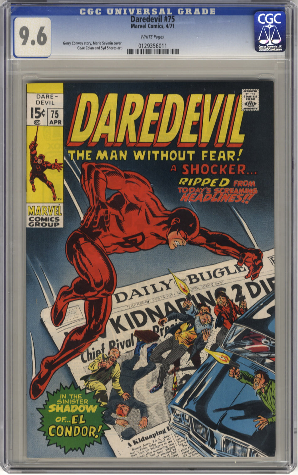 DAREDEVIL 075 - CGC 9.6
