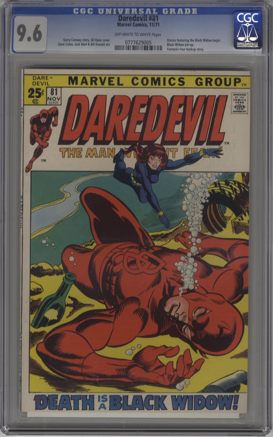 DAREDEVIL 081 - CGC 9.6