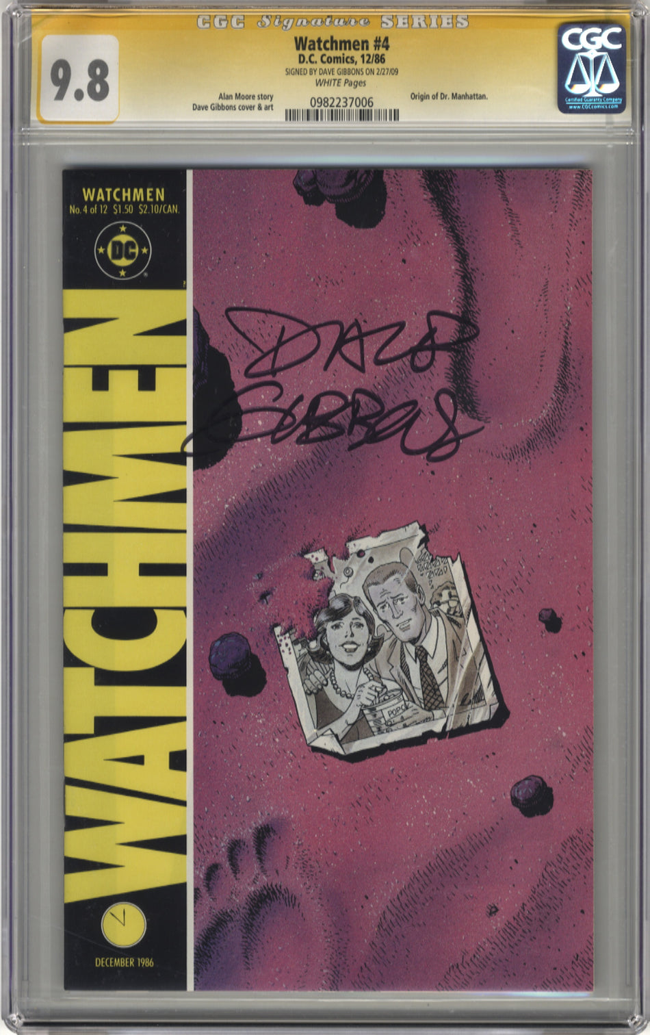 WATCHMEN 04 - CGC 9.8 Signature Series