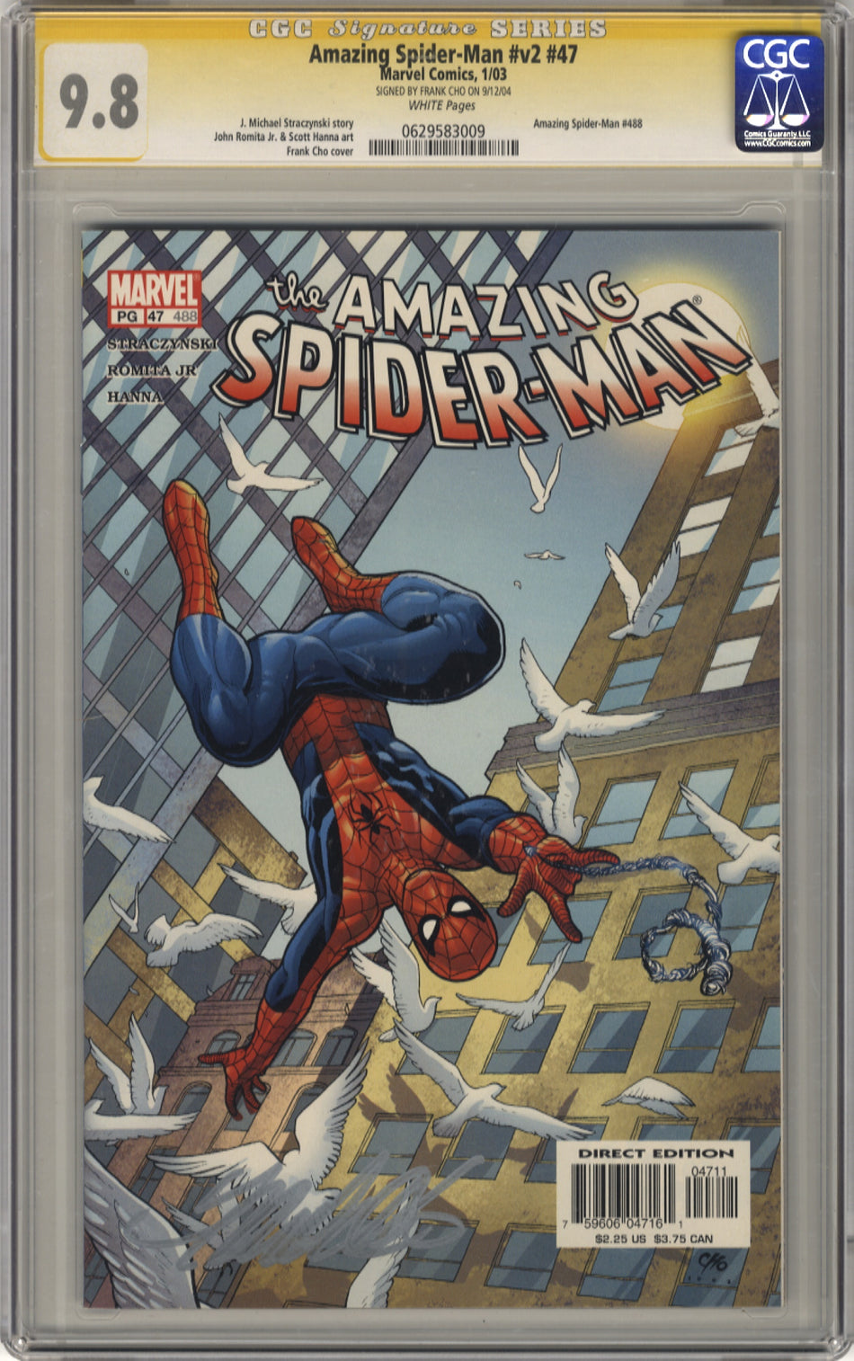 AMAZING SPIDER-MAN Vol.2 047 - CGC 9.8 Signature Series