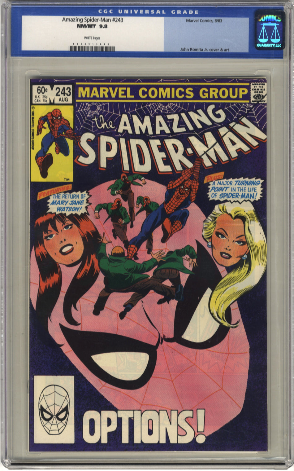 AMAZING SPIDER-MAN 243 - CGC 9.8