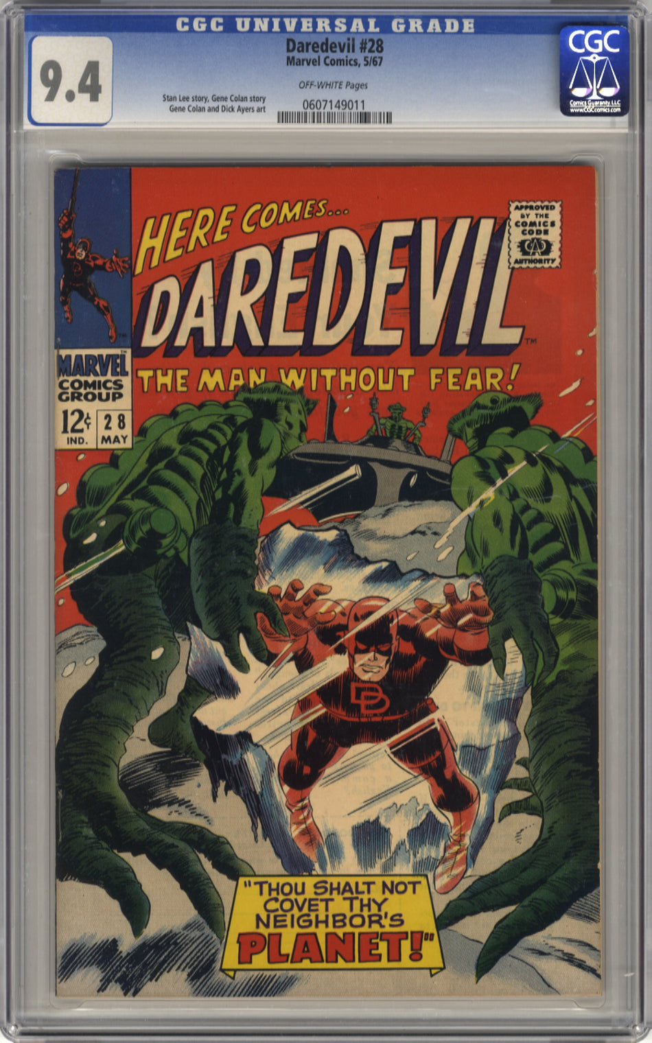 DAREDEVIL 028 - CGC 9.4