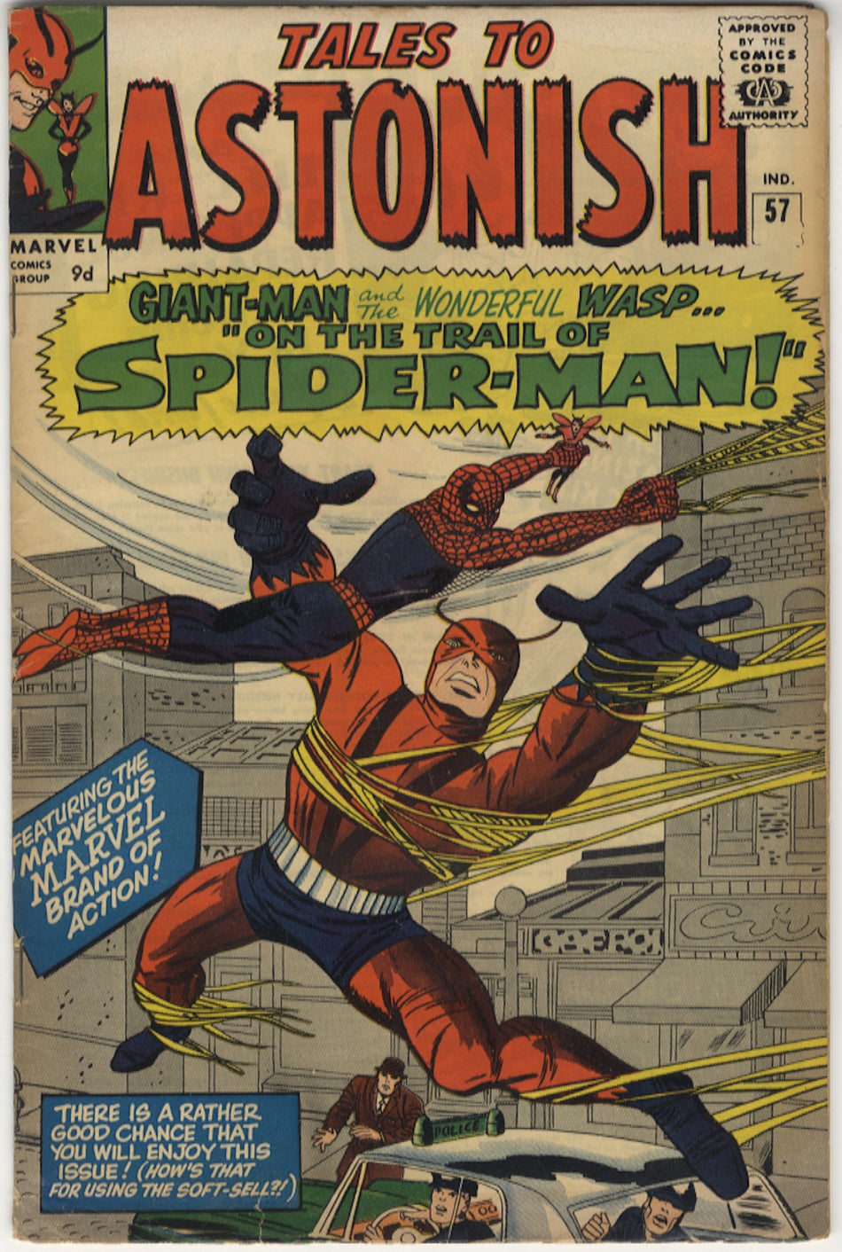 TALES TO ASTONISH 057 VG+ (4.5) Pence