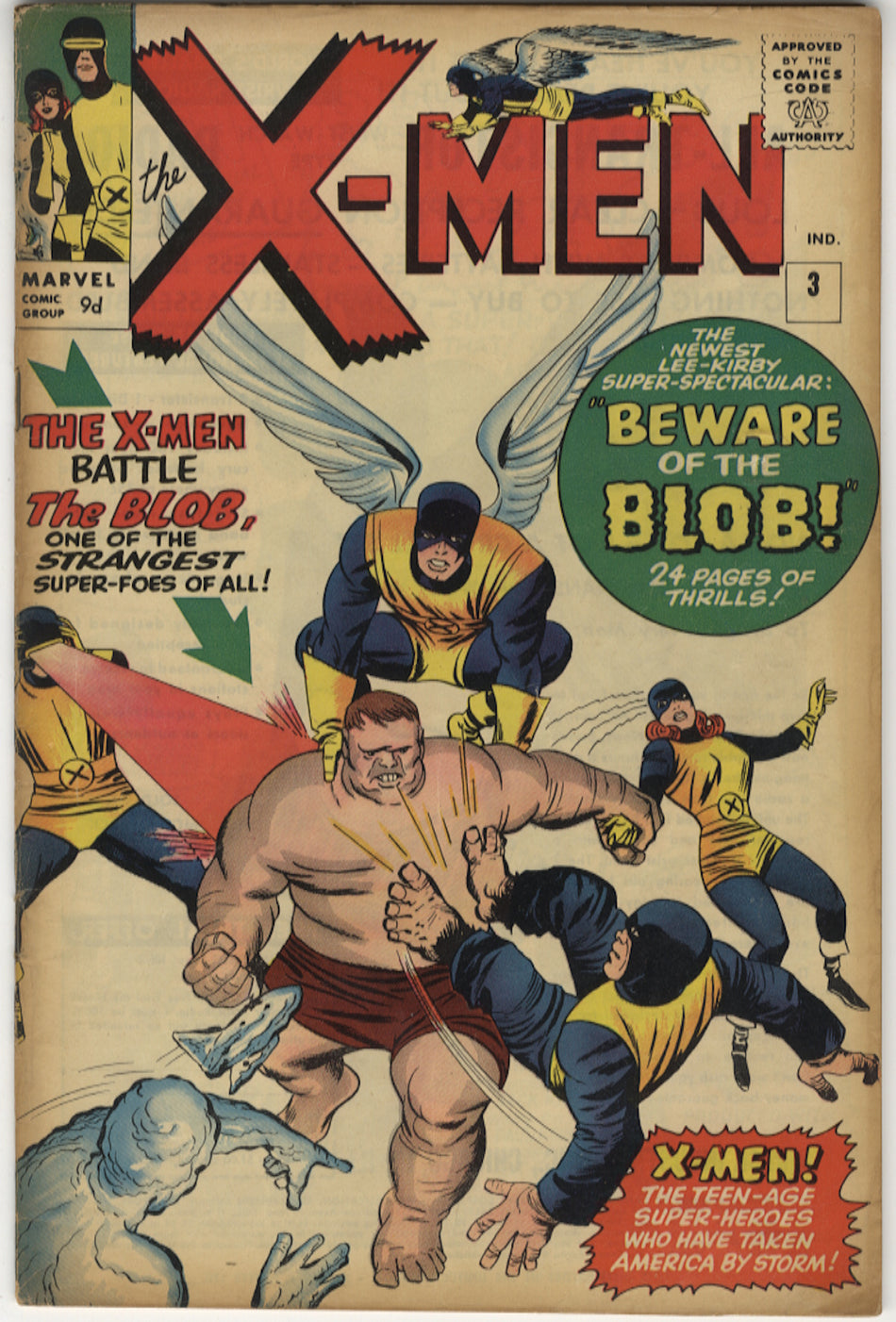 X-MEN 003 VG+ (4.5) Pence