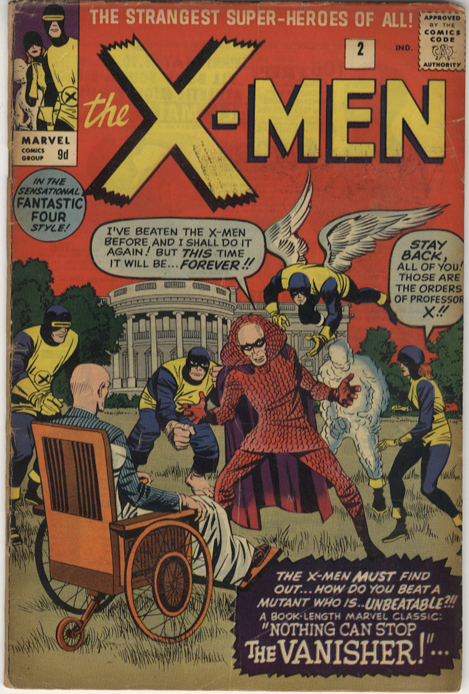 X-MEN 002 VG- (3.5) Pence