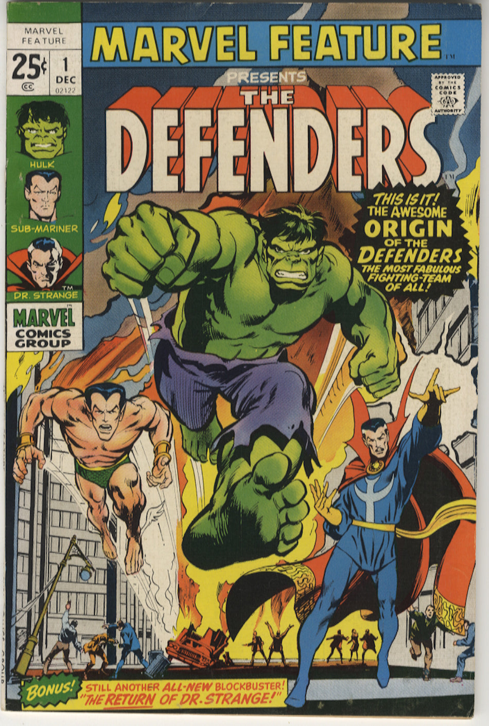 MARVEL FEATURE 01 FN/VFN (7.0)