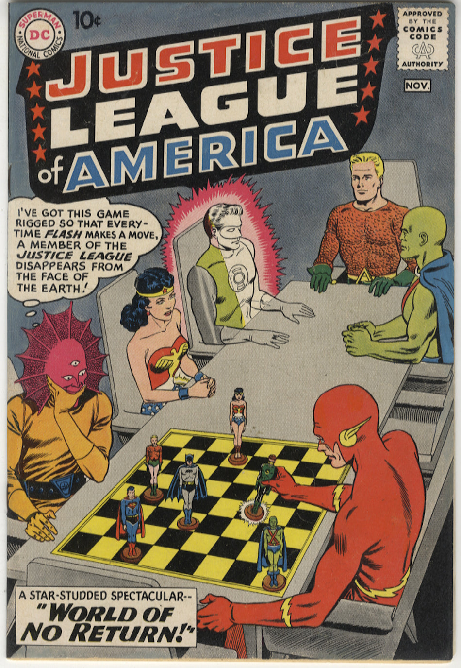 JUSTICE LEAGUE OF AMERICA 01 VFN/NM (9.0) Restored