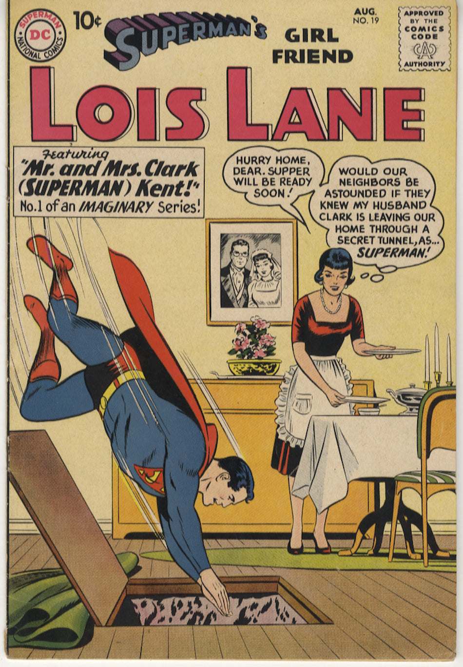 SUPERMAN'S GIRLFRIEND LOIS LANE 19 FN- (5.5)