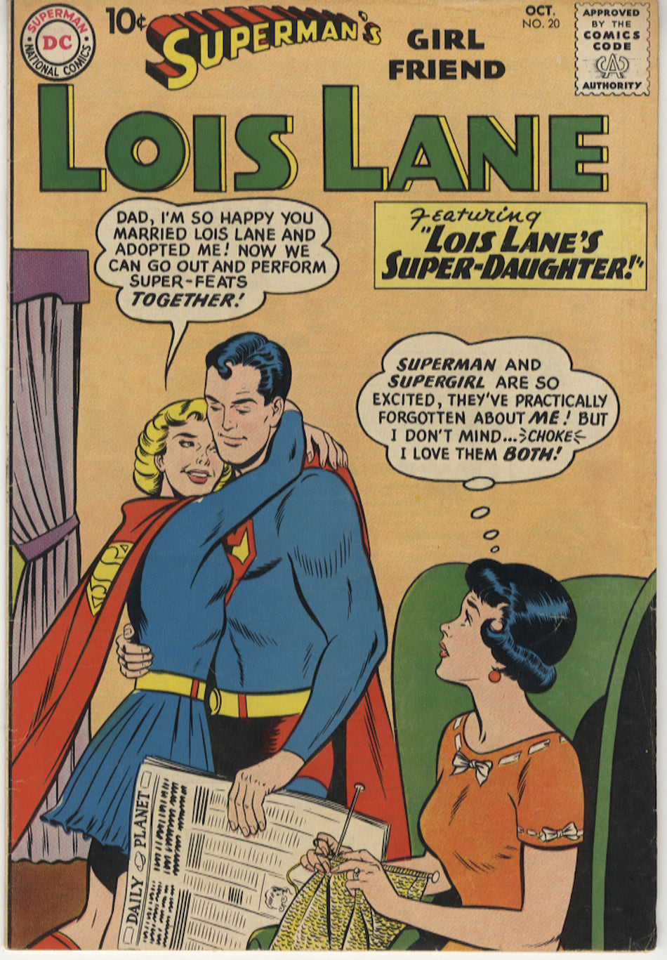 SUPERMAN'S GIRLFRIEND LOIS LANE 20 FN (6.0)