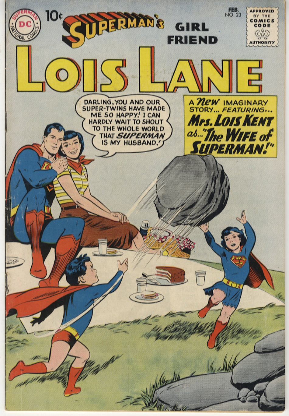 SUPERMAN'S GIRLFRIEND LOIS LANE 23 FN (6.0)