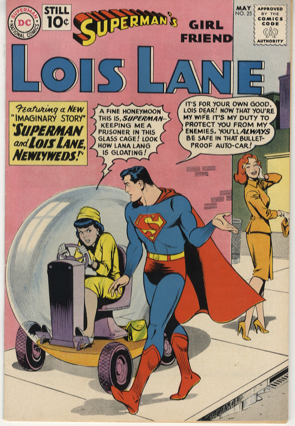 SUPERMAN'S GIRLFRIEND LOIS LANE 25 VFN- (7.5)