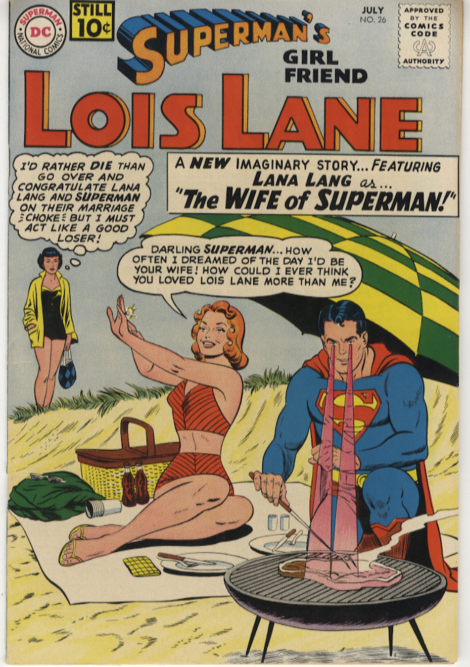 SUPERMAN'S GIRLFRIEND LOIS LANE 26 FN/VFN- (7.0)
