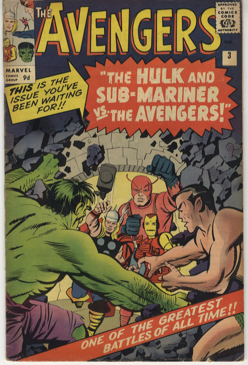 AVENGERS 003 G (2.0) Pence - Qualified