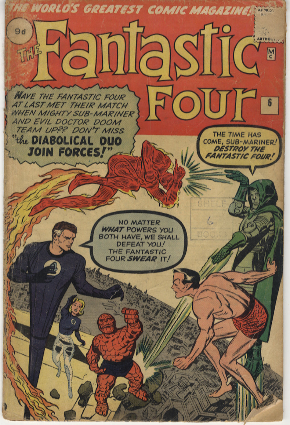 FANTASTIC FOUR 006 G (2.0) Pence