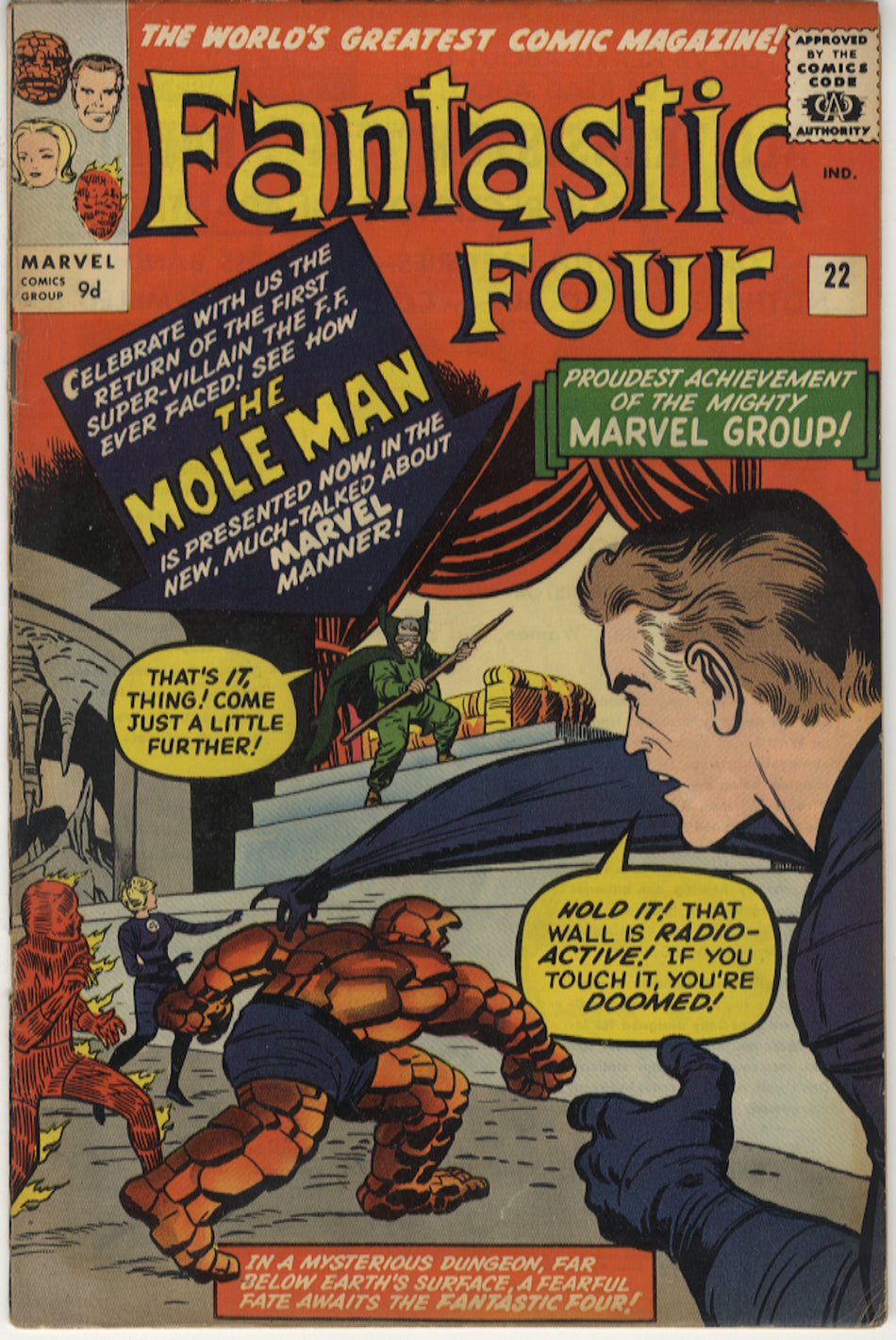 FANTASTIC FOUR 022 FN- (5.5) Pence