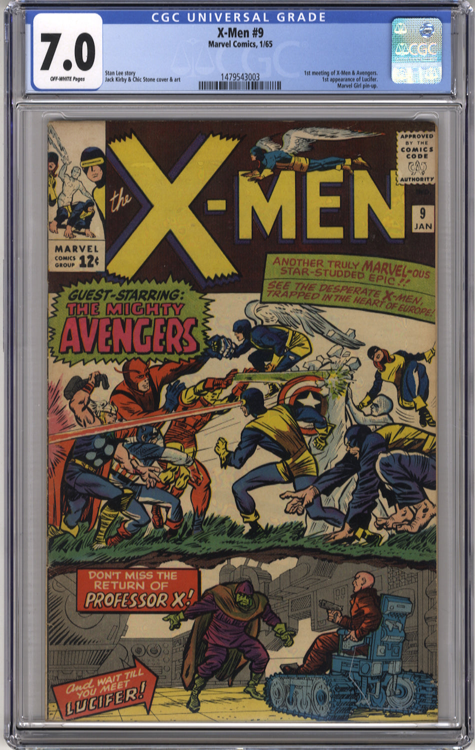 X-MEN 009 - CGC 7.0