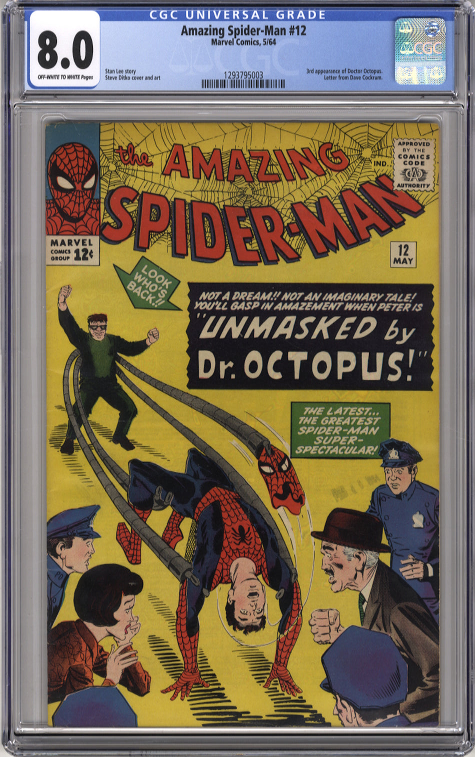 AMAZING SPIDER-MAN 012 - CGC 8.0