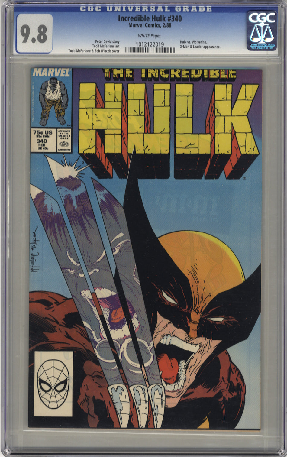 INCREDIBLE HULK 340 - CGC 9.8