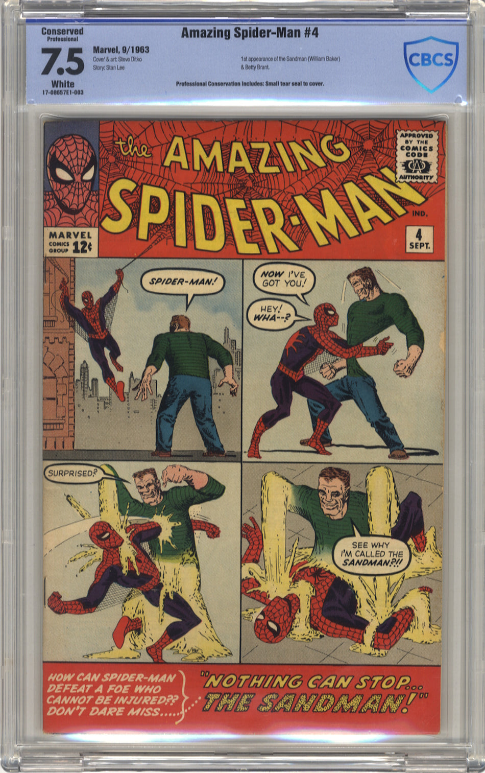 AMAZING SPIDER-MAN 004 - CBCS 7.5 Conserved