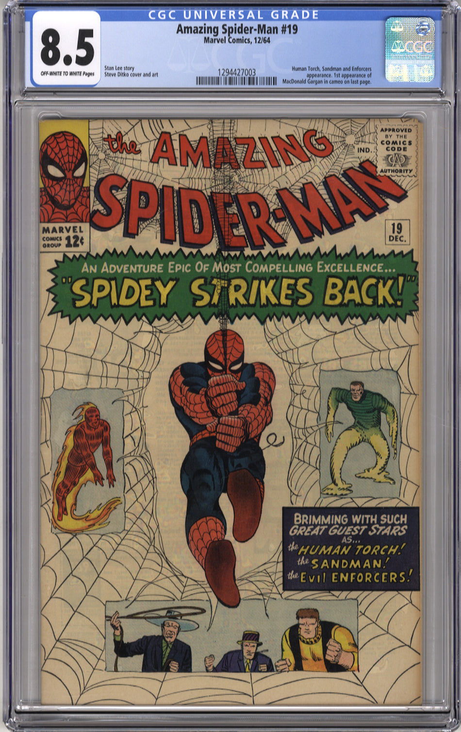 AMAZING SPIDER-MAN 019 - CGC 8.5