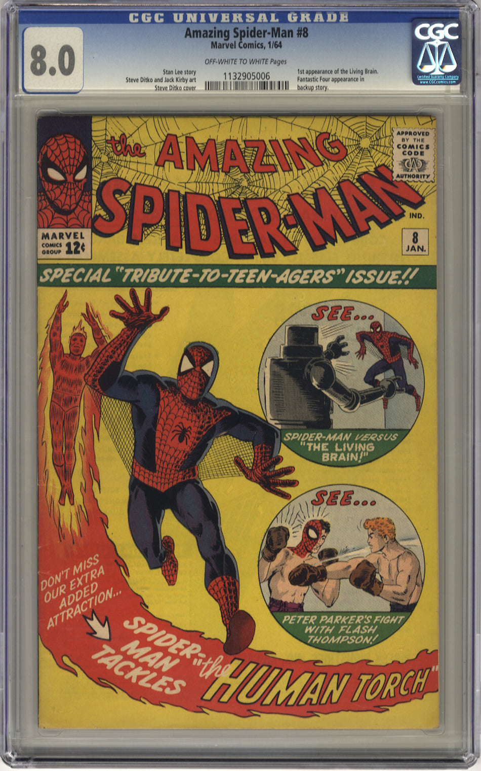 AMAZING SPIDER-MAN 008 - CGC 8.0
