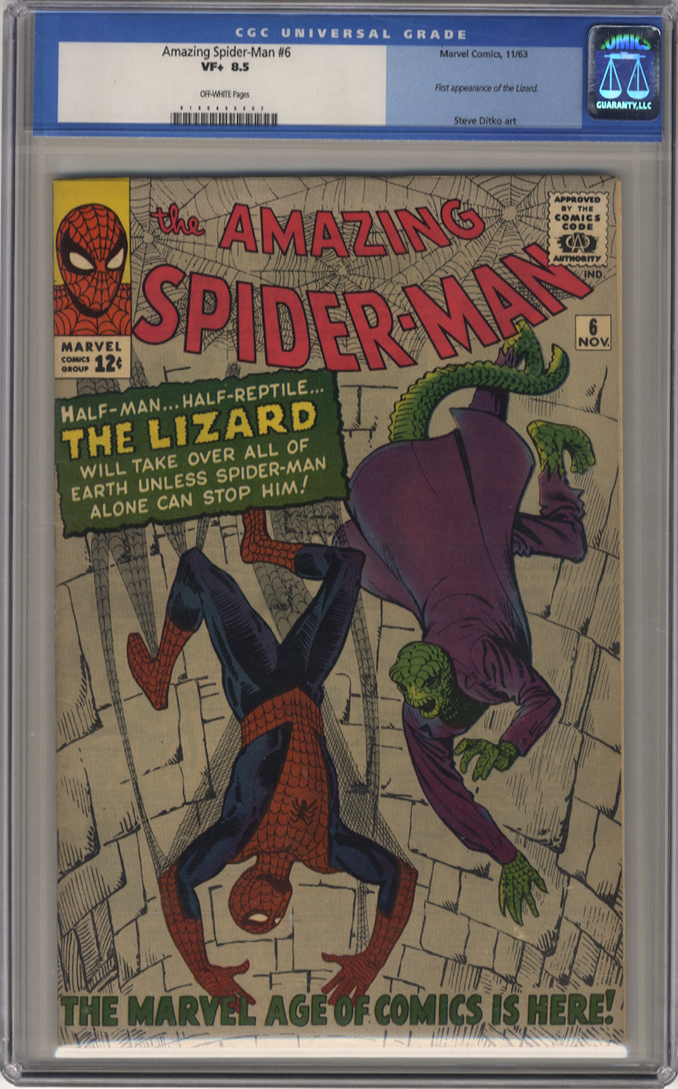 AMAZING SPIDER-MAN 006 - CGC 8.5