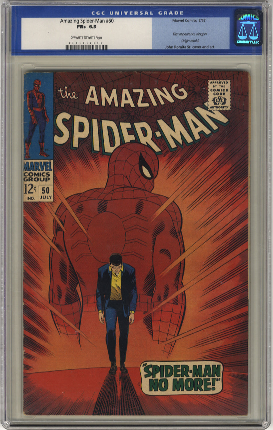 AMAZING SPIDER-MAN 050 - CGC 6.5