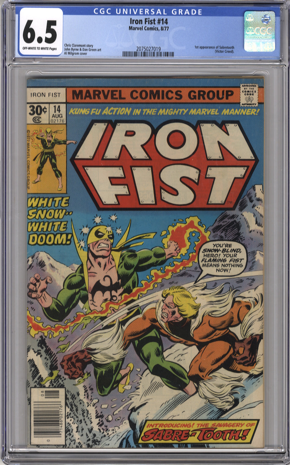 IRON FIST 14 - CGC 6.5