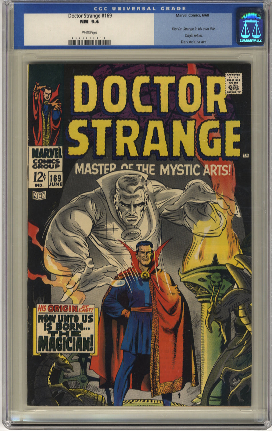 DOCTOR STRANGE 169 - CGC 9.4