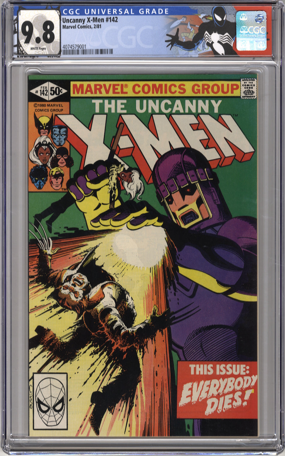 X-MEN 142 - CGC 9.8