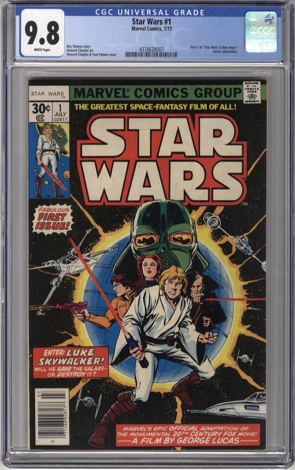 STAR WARS 01 - CGC 9.8
