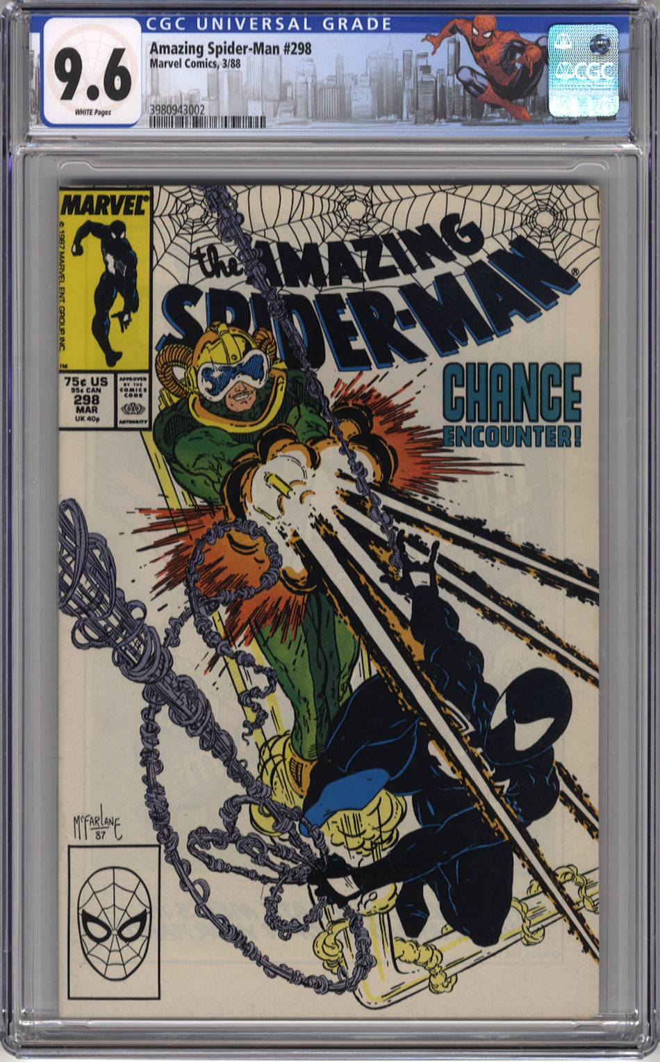 AMAZING SPIDER-MAN 298 - CGC 9.6