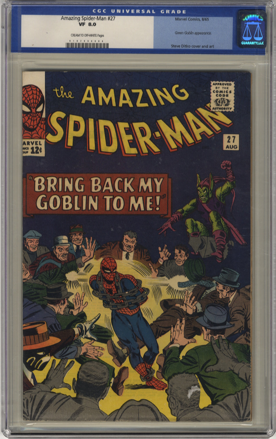 AMAZING SPIDER-MAN 027 - CGC 8.0