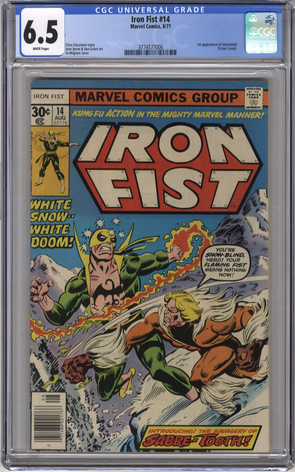 IRON FIST 14 - CGC 6.5
