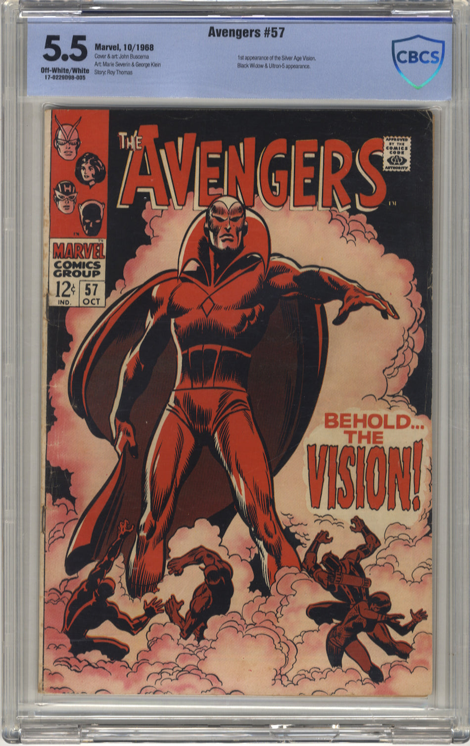 AVENGERS 057 - CBCS 5.5