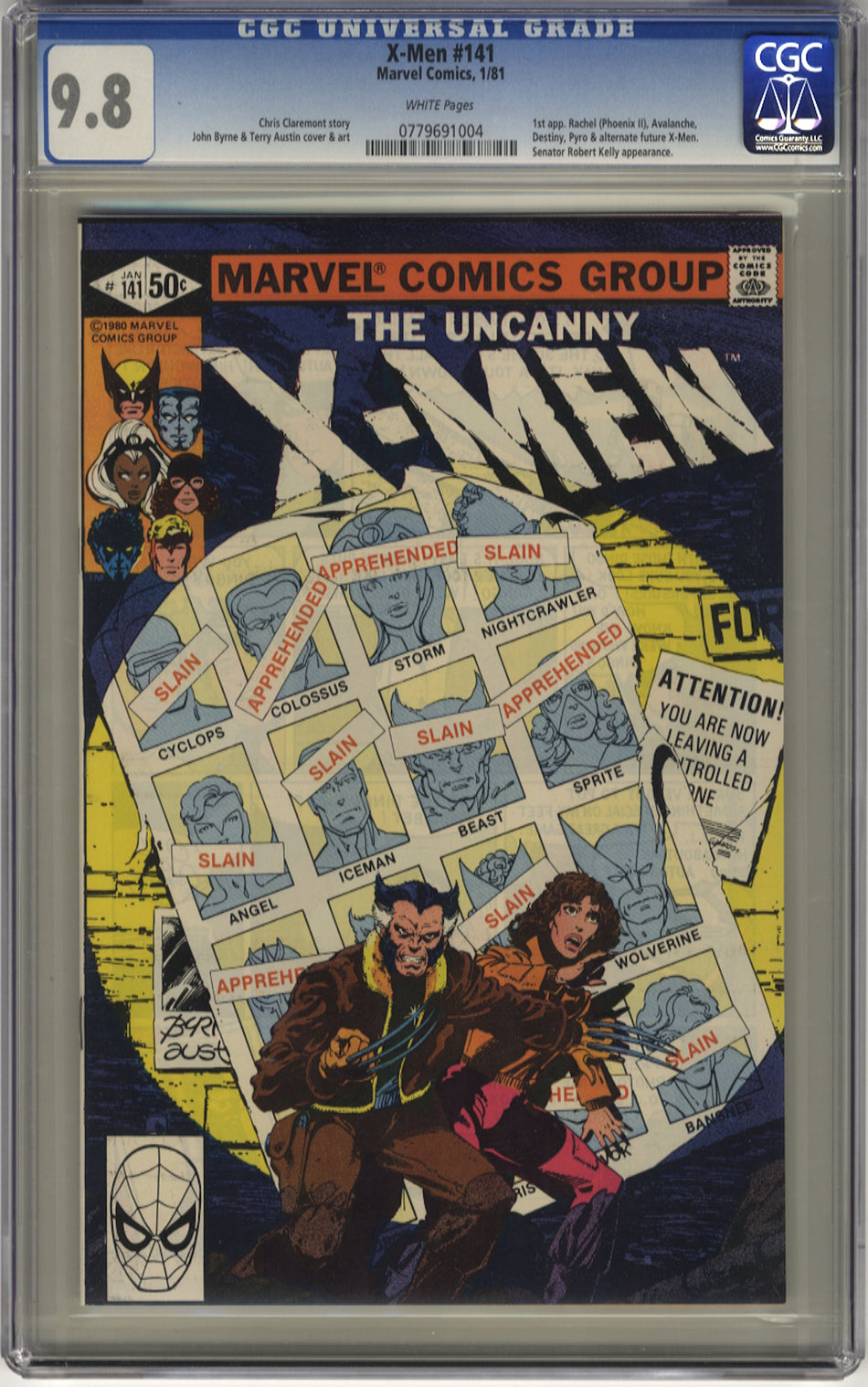 X-MEN 141 - CGC 9.8