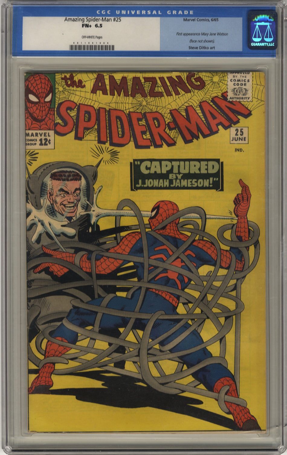 AMAZING SPIDER-MAN 025 - CGC 6.5