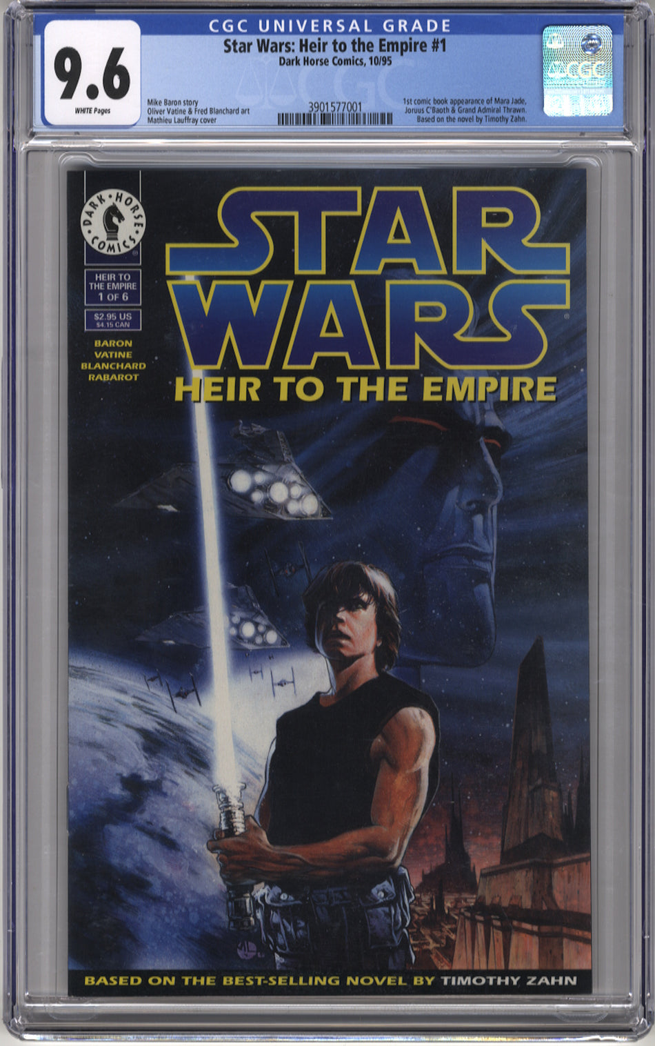 STAR WARS: HEIR TO THE EMPIRE 1 - CGC 9.6
