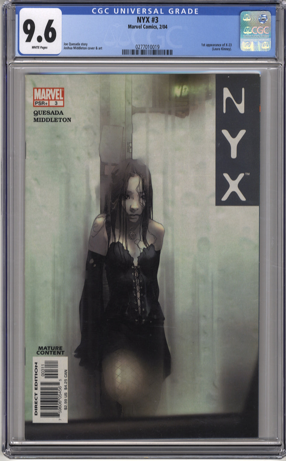 NYX 3 (2003 Series) - CGC 9.6