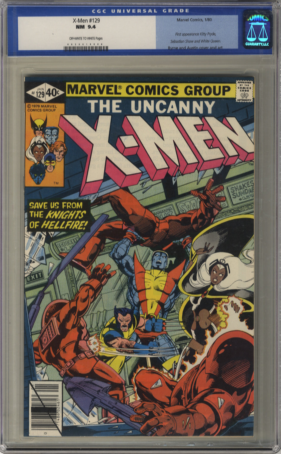 X-MEN 129 - CGC 9.4